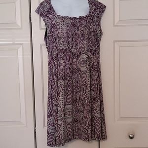 Purple pasley sundress